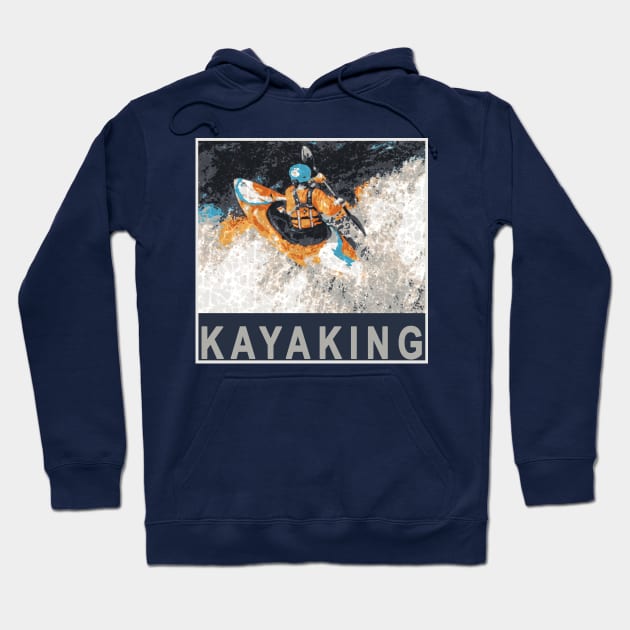 Kayaking Hoodie by GeriJudd